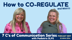 Therapists Register For This Course #0017 CoRegulation: The 7 C’s of Communication